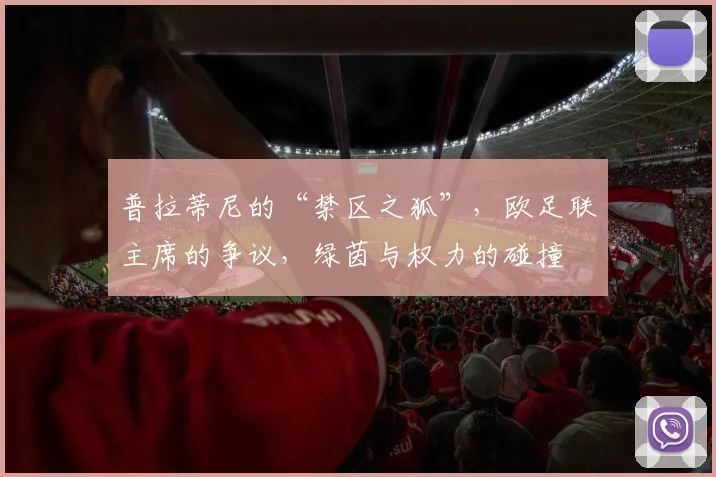 普拉蒂尼的“禁区之狐”,欧足联主席的争议,绿茵与权力的碰撞